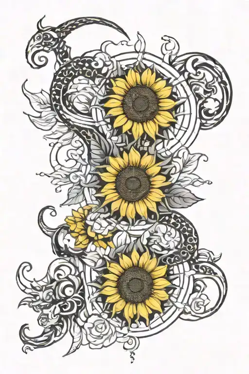Sunflowers And Scorpio Zodiac