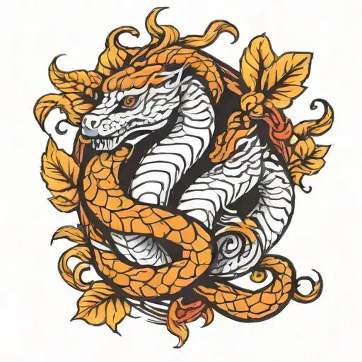 Gemini In A Form Of Viper