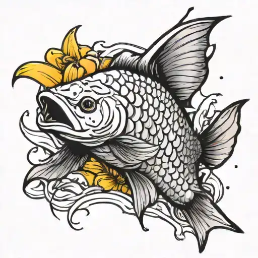 Banana Fish Swimming