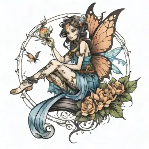 Draw Me A Male Fairy Which Makes Female Fairy's Life Better
