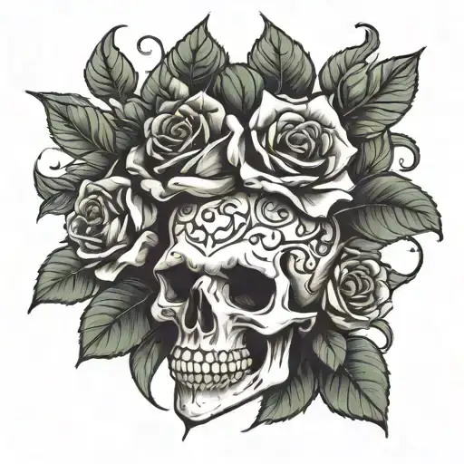 Skull N Roses Growing