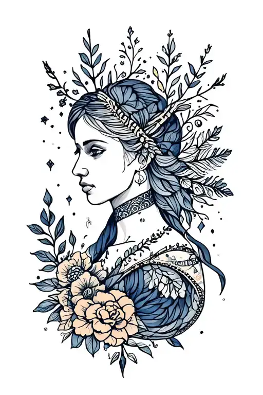 Nordic Minimalistic Sleeve