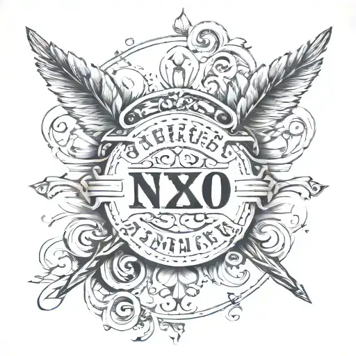 Roman Numerals Dec 10 1969 And Strength Text Underneath And Infinity