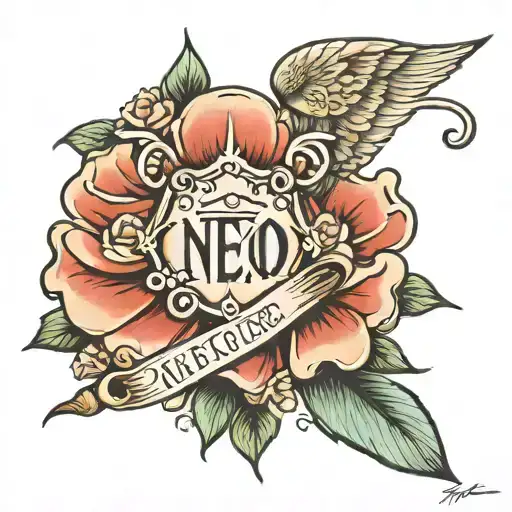 Bible Verse On Shoulder