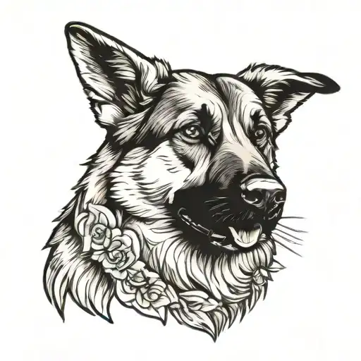 German Shepard Dog Lakota