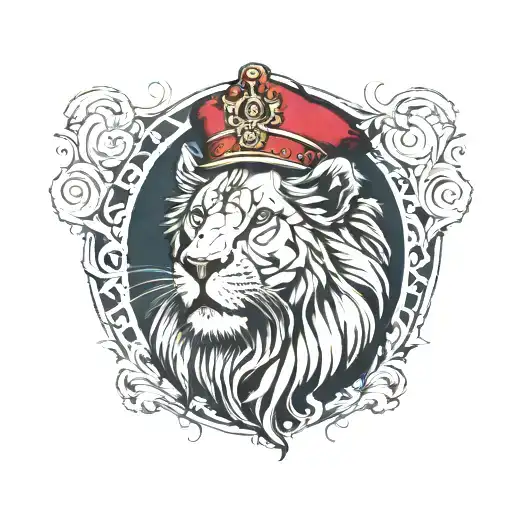 Lion With Fez On