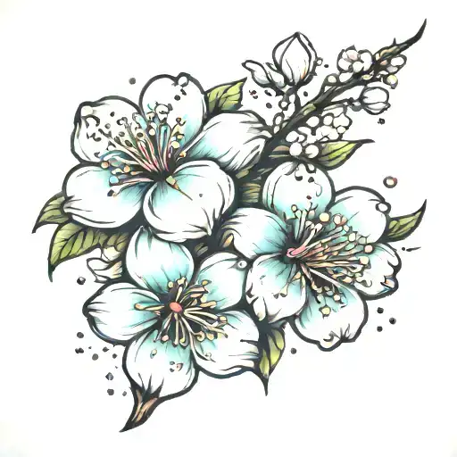 Galaxy Cherry Blossom