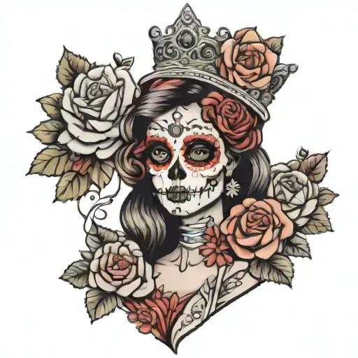 Catrina With A Crown From 4 Roses