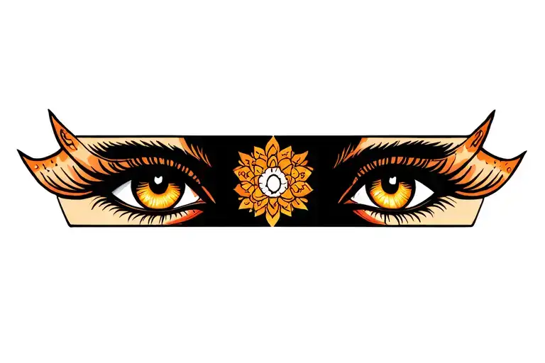 Trishul Damru Father And Eyes