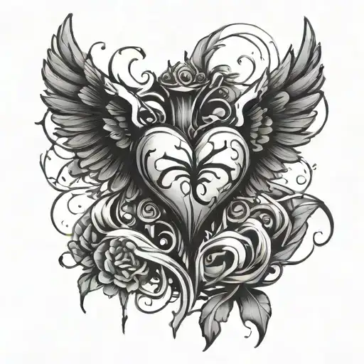 Broken Heart And Wings