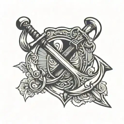 Two Axes And An Anchor