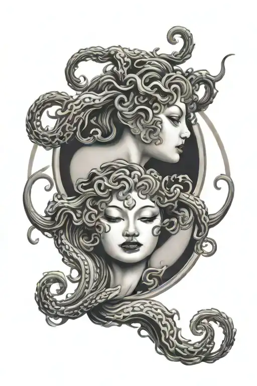 Medusa Yin Yang