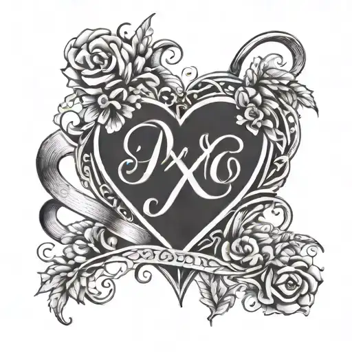 Infinity Heart Anniversary 25 Roman Numerals