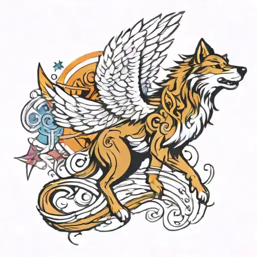 Angel Air Wolf
