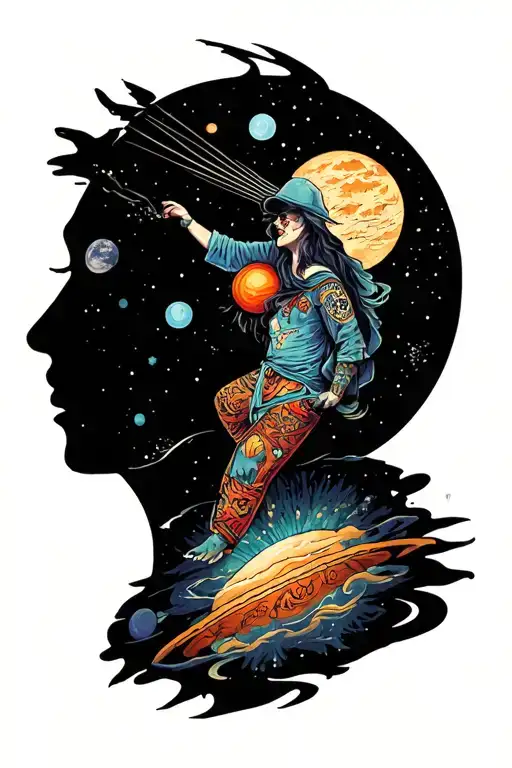 Cosmic Traveller Among Different Worlds