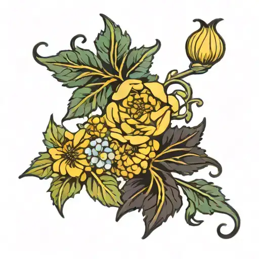 Yellow Stones Ranch William Morris Art Nouveau Gothic