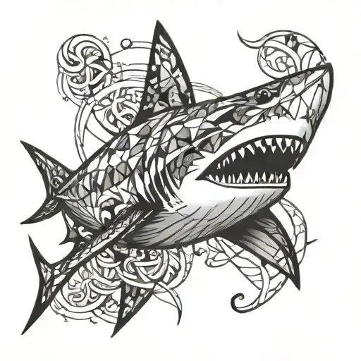Shark Geometric Design Incorporating