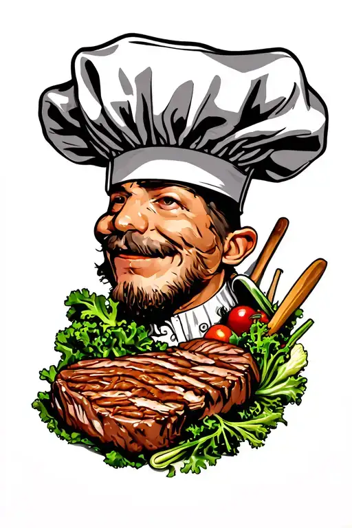 Chef Ribeye Mushrooms Veggies