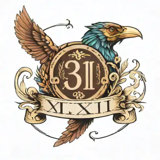 Roman Numeral 31