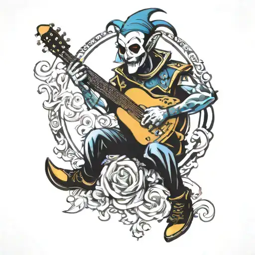 Jester Plsying Guitar