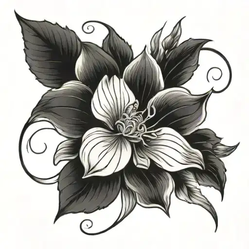 Fine Line Flowers Coming