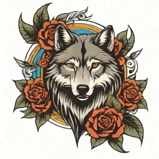 Wolf Arrow Design