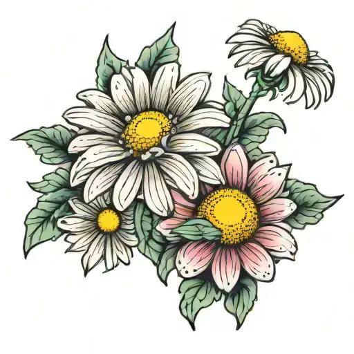 Mum And Daisy Flower