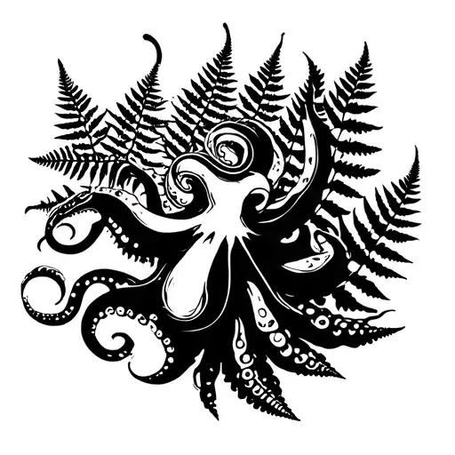 Octopus Tentacles Ferns