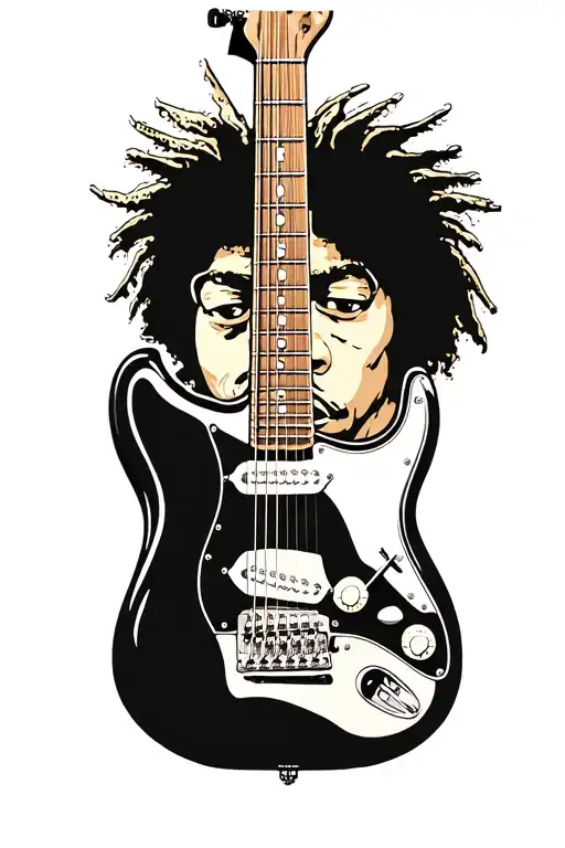 Jimi Hendrix Monterey Stratocaster Design