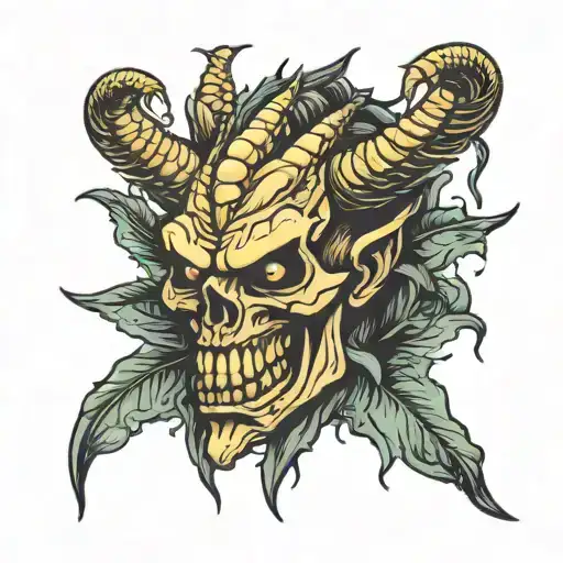 Corn With Demon Horns