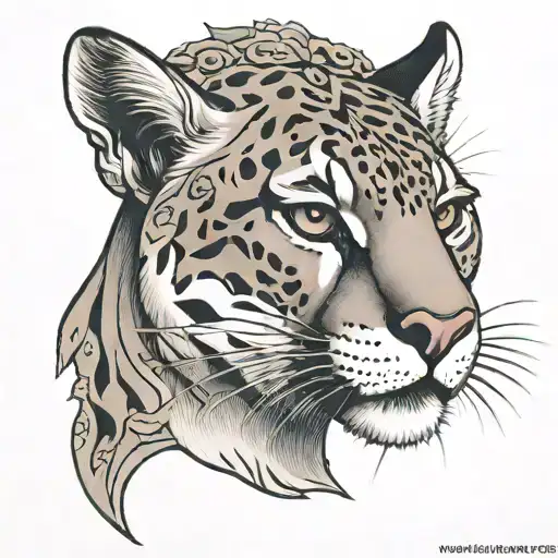 Cougar Tattoo Cover