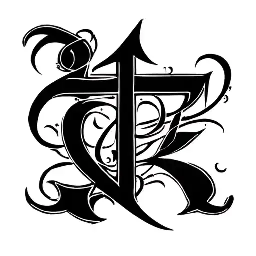 2 Word Ambigram