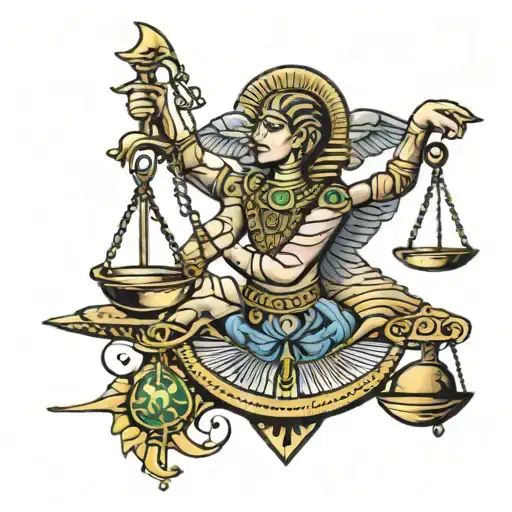 Egyptian Libra Scale