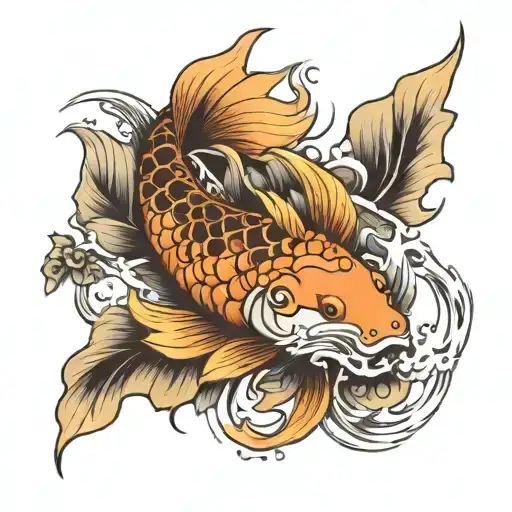 Koi Fish Janpanes