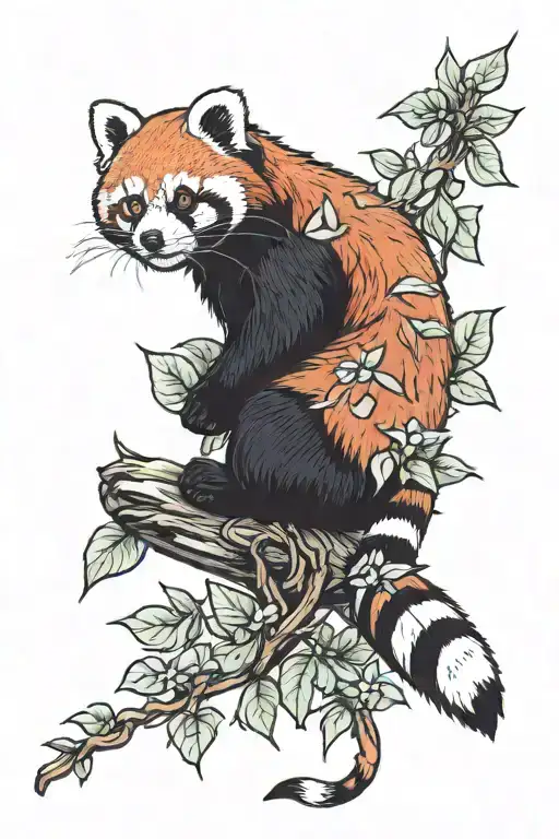 Red Panda Climbing Plant