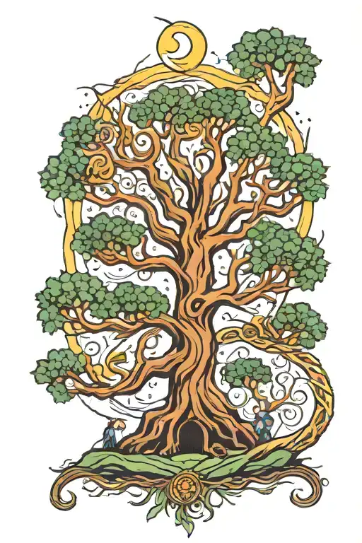 Lord Of The Rings Party Tree