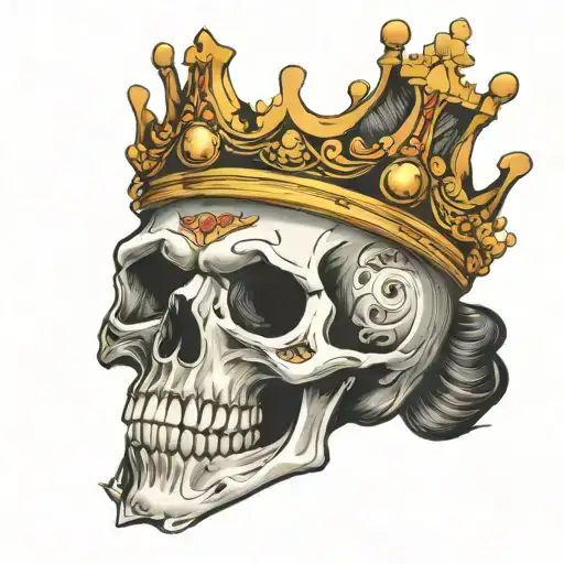 King Crown Skull