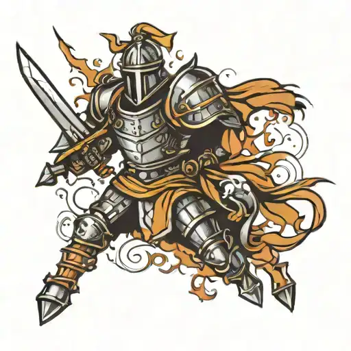 Knight With Twin Daggers