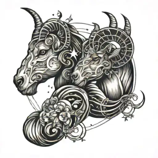 27 Aries Constellation Intertwined