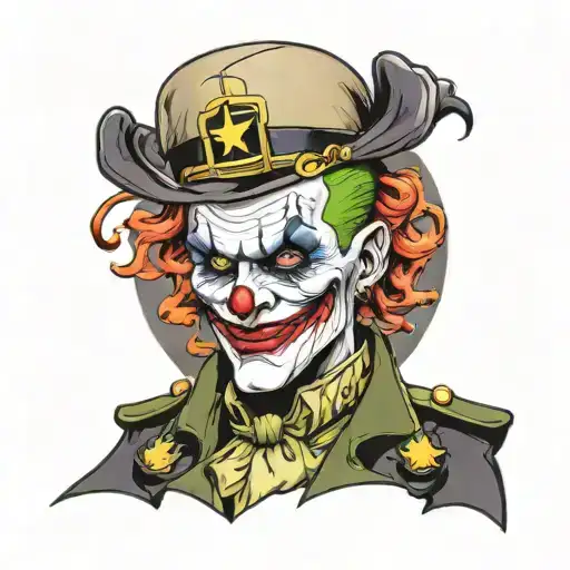 Bald Military Joker