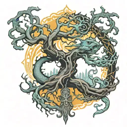 Nidhogg Yggdrasil Intertwined