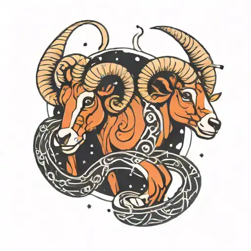 Aries Constellation Intertwined 27