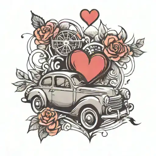 Car And Heart