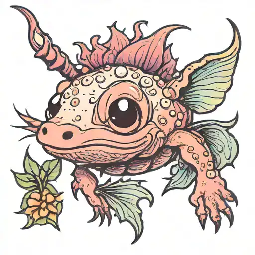 Witchy Axolotl