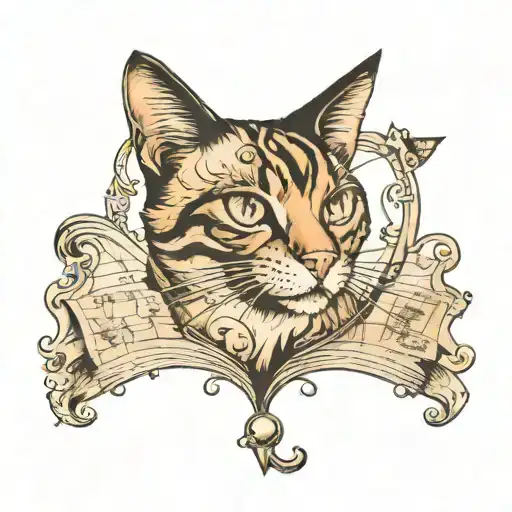 Treasure Map Inside Cat Eyes