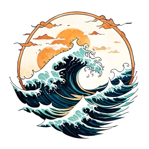 Under The Dark Ocean Waves