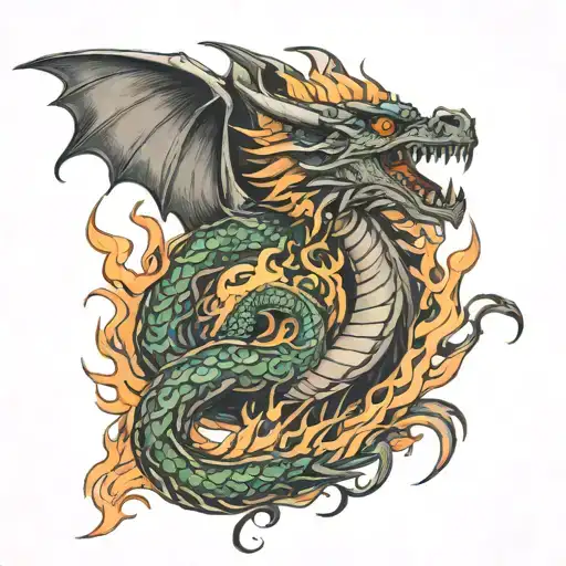 Dragon Fire Spitting