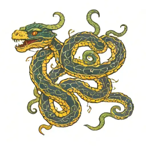 Greek Hydra Snake