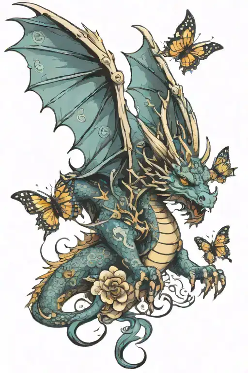 Dragon That Spits Butterflies