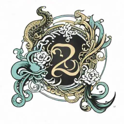 Aquarius Symbol With The Number 29